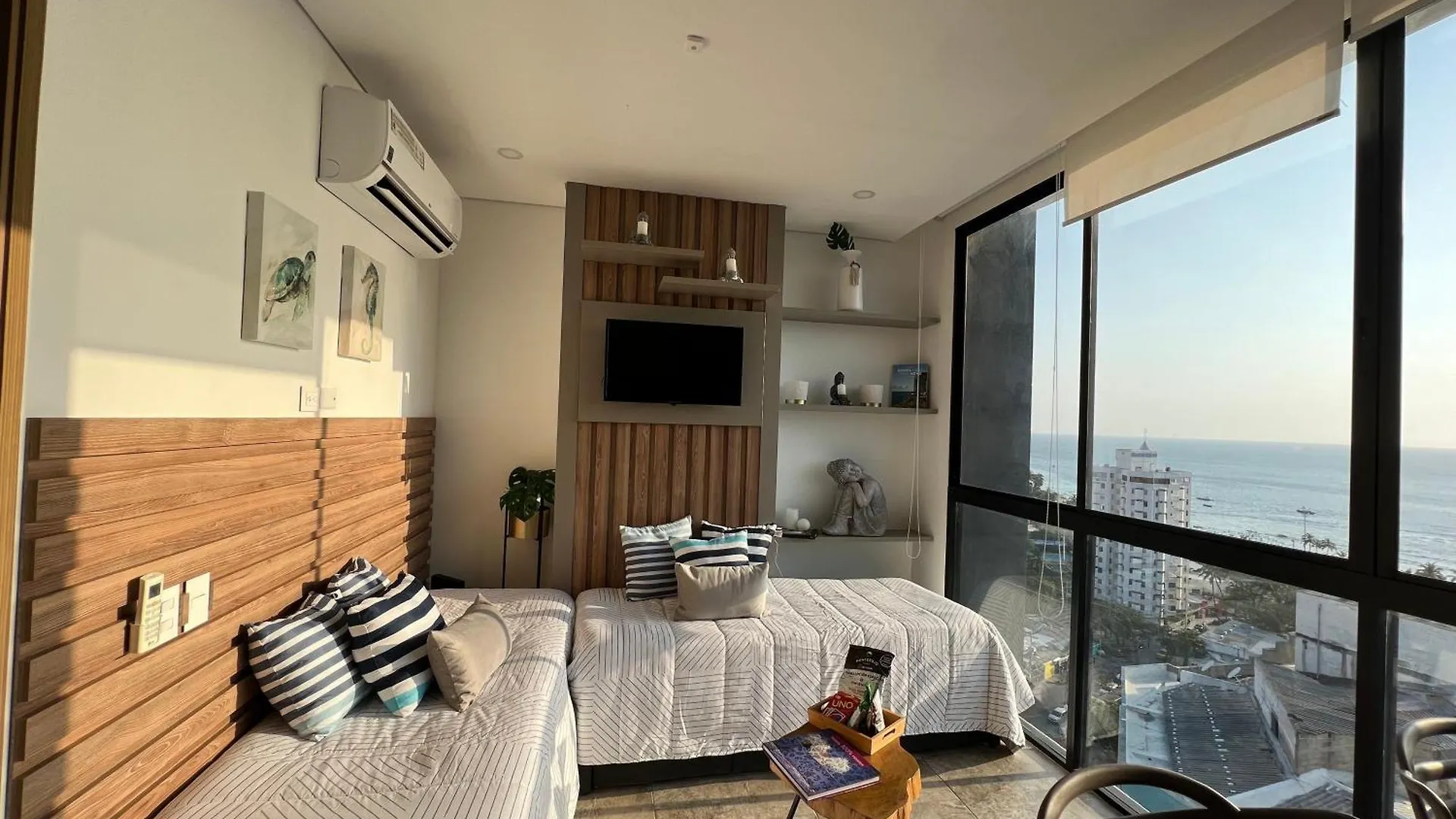 Apartasuite Luxury Con Vista Al Mar A Pasos De La Playa Del Rodadero Gaira Apartment