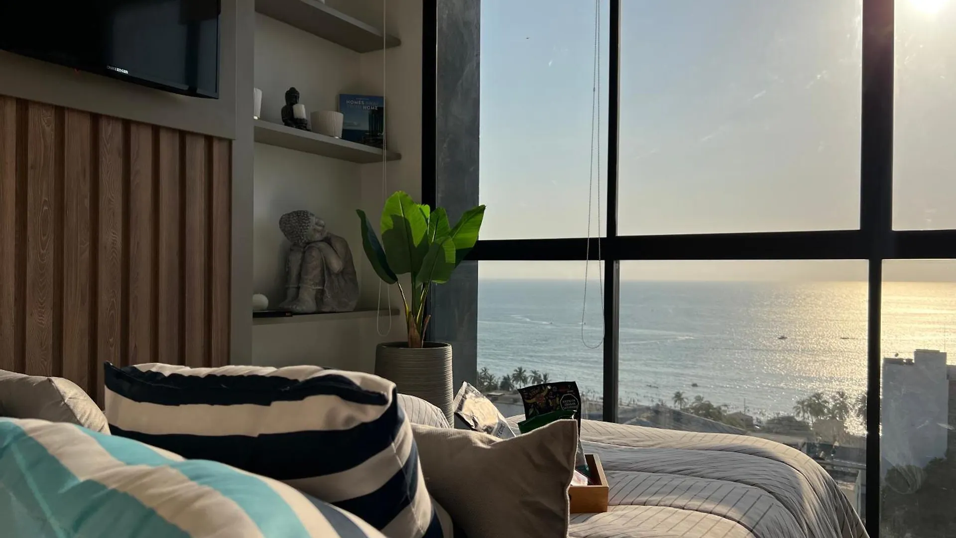 Apartasuite Luxury Con Vista Al Mar A Pasos De La Playa Del Rodadero Gaira